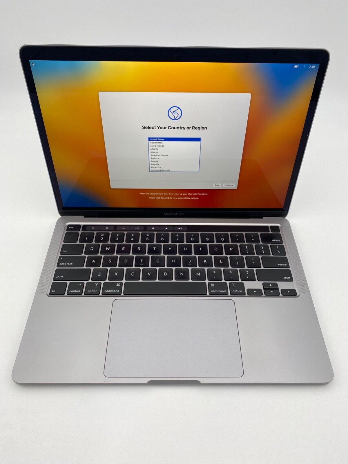 2020 MacBook Pro | Silver | 13" | 512G SSD 16GB RAM | i5 2.0 | A2251 | A Grade