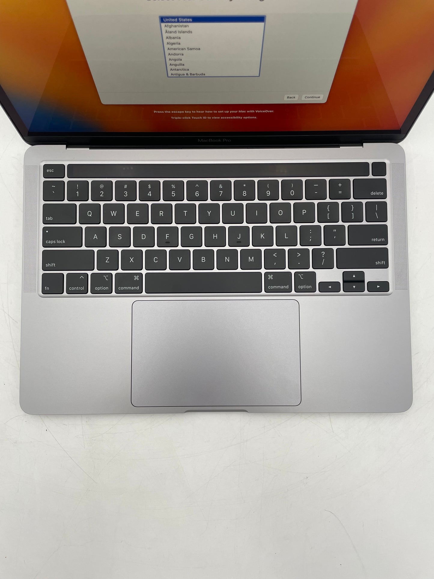Apple MacBook Pro 2020 Space Gray 13" Touch Bar 2.3GHz i7 16GB  512GB SSD | A Grade |
