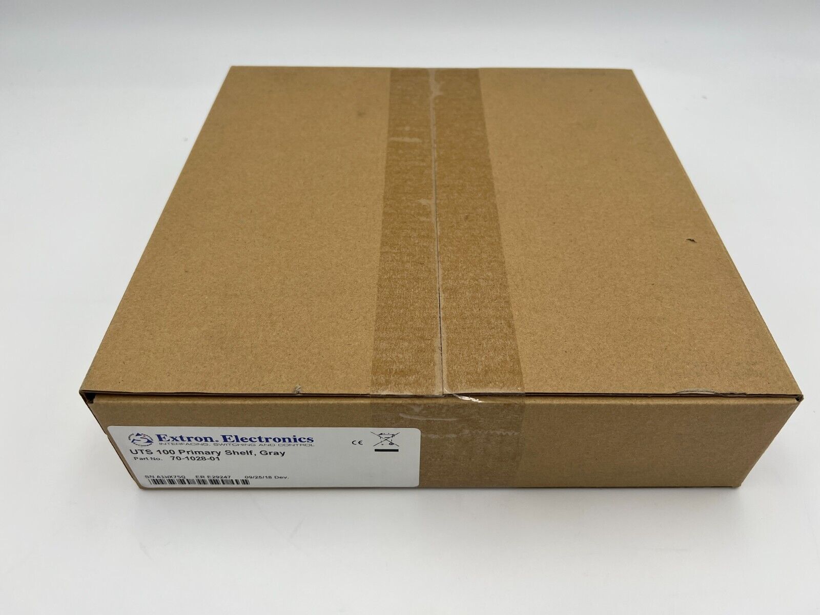 NEW Extron UTS 100 Primary Shelf Under Table Shelf, Gray 70-1028-01 (G ...