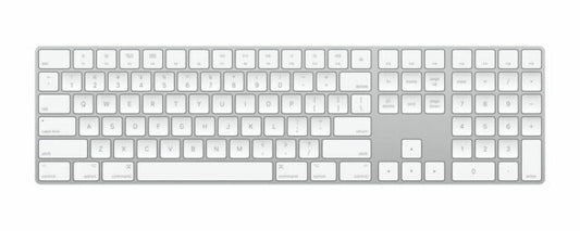 Apple Magic (MQ052LL/A) Wireless Keyboard with Numeric Pad - Silver - New Sealed